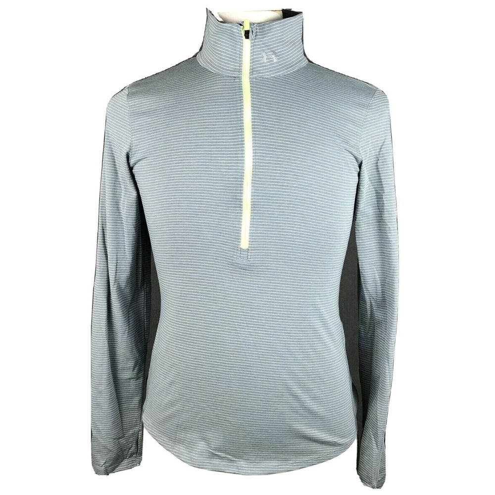 Under Armour Run Fitted Running Shirt Size Medium Thumb Holes Workout L/S
